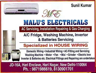 Malus Electricals (Ad not verified)